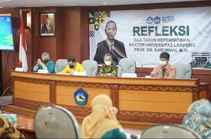 2 Tahun Menjabat Sebagai Rektor Unila, Ini Yang di Capai Prof Karomani